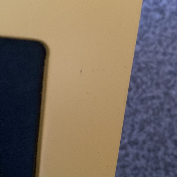 Cute aesthetic polka dot yellow frame - Picture 3 of 6